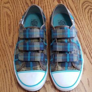 Vans Plaid Prison Issue Size 10.5 Women 9 Men